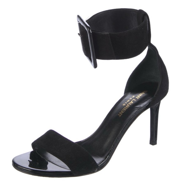 Saint Laurent Black Elegant Heels - Picture 2 of 5